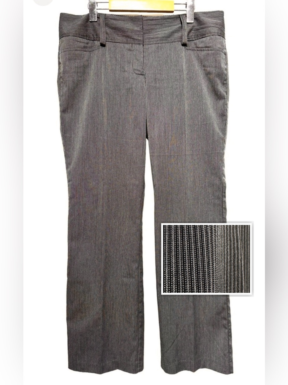 GUESS | Pinstripe Trouser Pants Office Siren Corporate Sleek Tailored